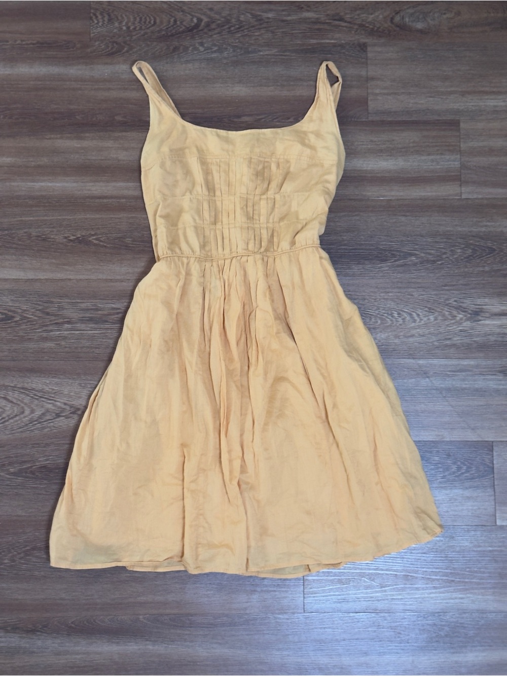 Mossimo Supply Co. Light Yellow Sleeveless Mini Dress
